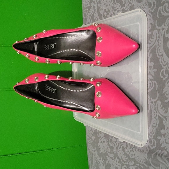 Esprit Leather Heels - Picture 1 of 3